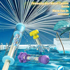 Kids Pull-Back Water Gun Toy – Firework Spray Design
