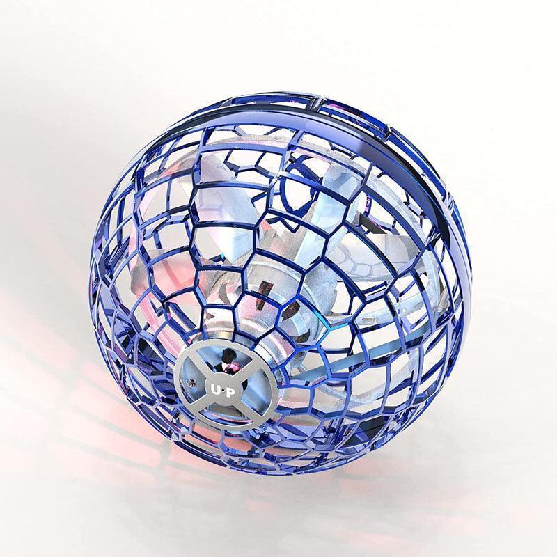 Rechargeable Flying Spinner Orb Toy – LED Mini Drone