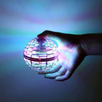 Rechargeable Flying Spinner Orb Toy – LED Mini Drone