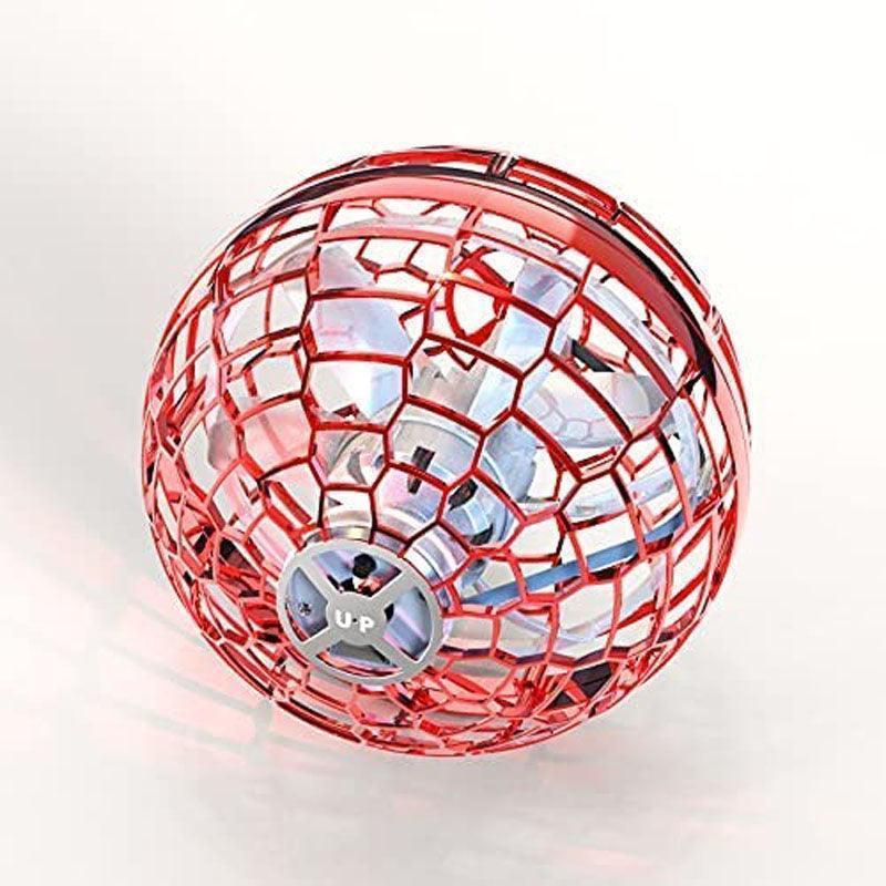 Rechargeable Flying Spinner Orb Toy – LED Mini Drone