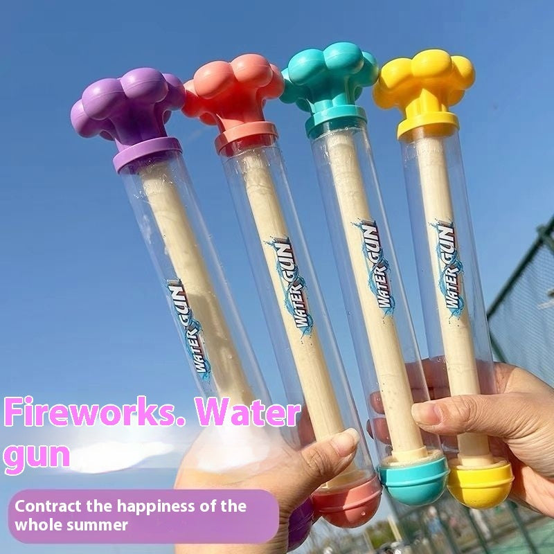Kids Pull-Back Water Gun Toy – Firework Spray Design
