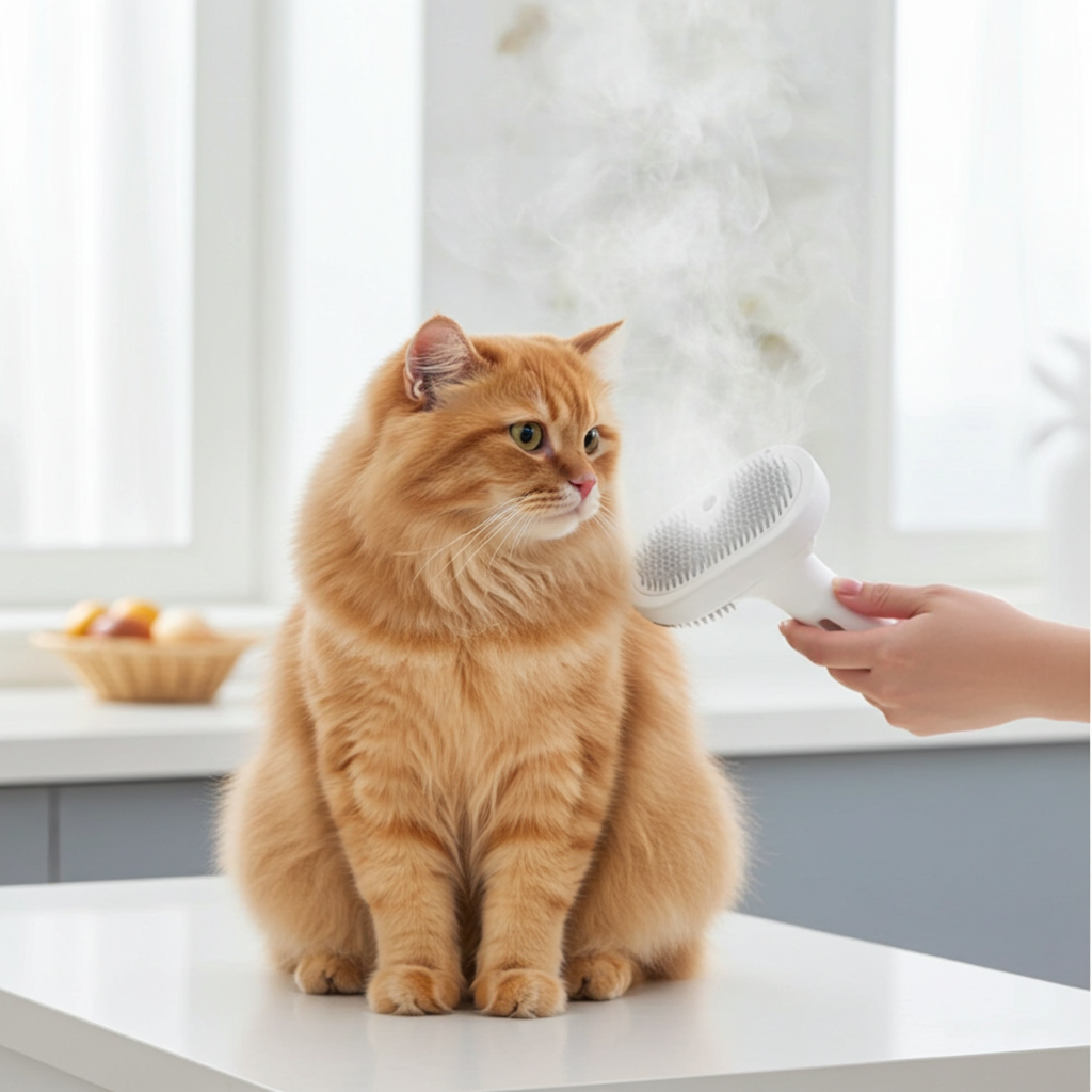 Pet Hair Spray Brush