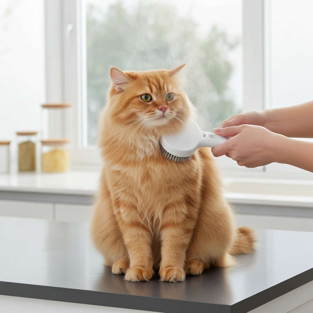 Pet Hair Spray Brush